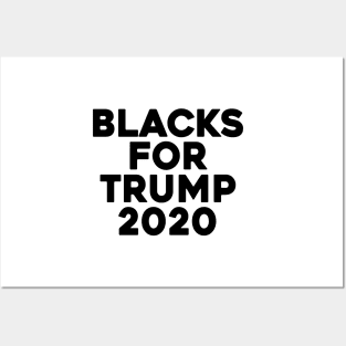 Blacks For Trump 2020 Posters and Art